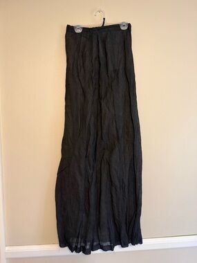 Banana Republic grey Maxi Skirt with Beige Lining size 0